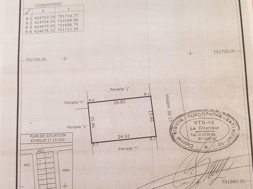 REF29973, Terrain à vendre à  Togbin 