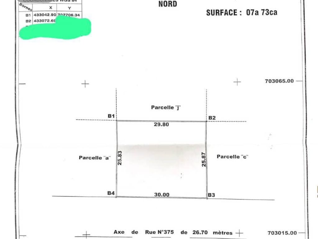 REF30447, Terrain à vendre à  Haie Vive