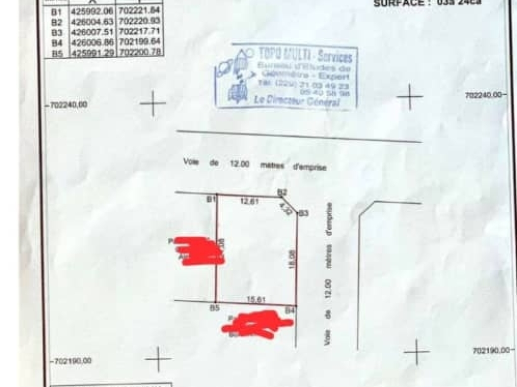 REF32050, Terrain à vendre à  Akogbato